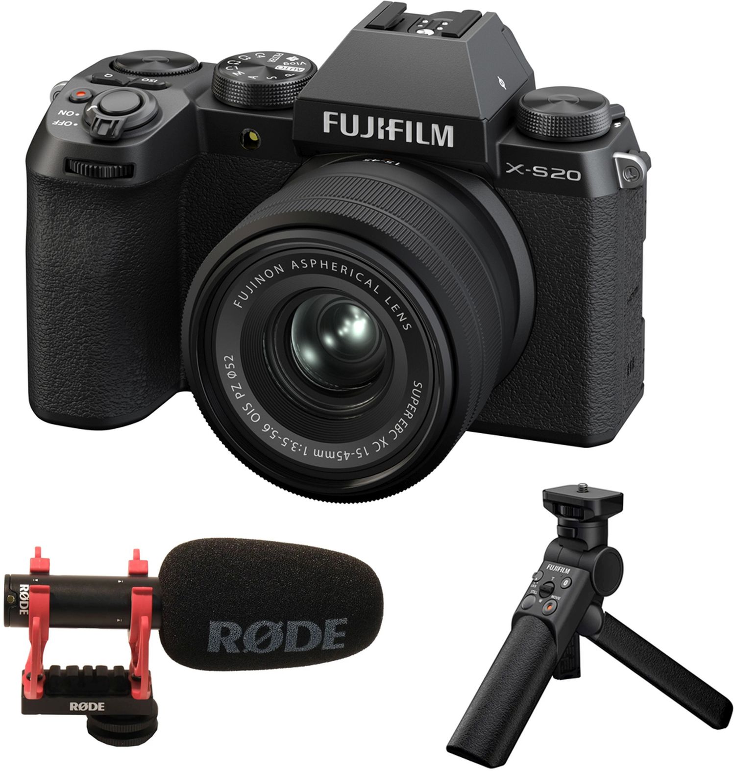 Fujifilm X-S20 XC 15-45mm Vlogger Kit - Foto Erhardt