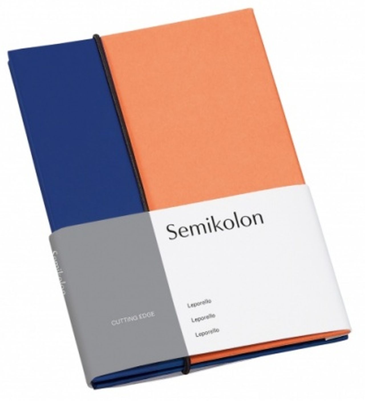 Semikolon Leporello 364857 cobalt peach