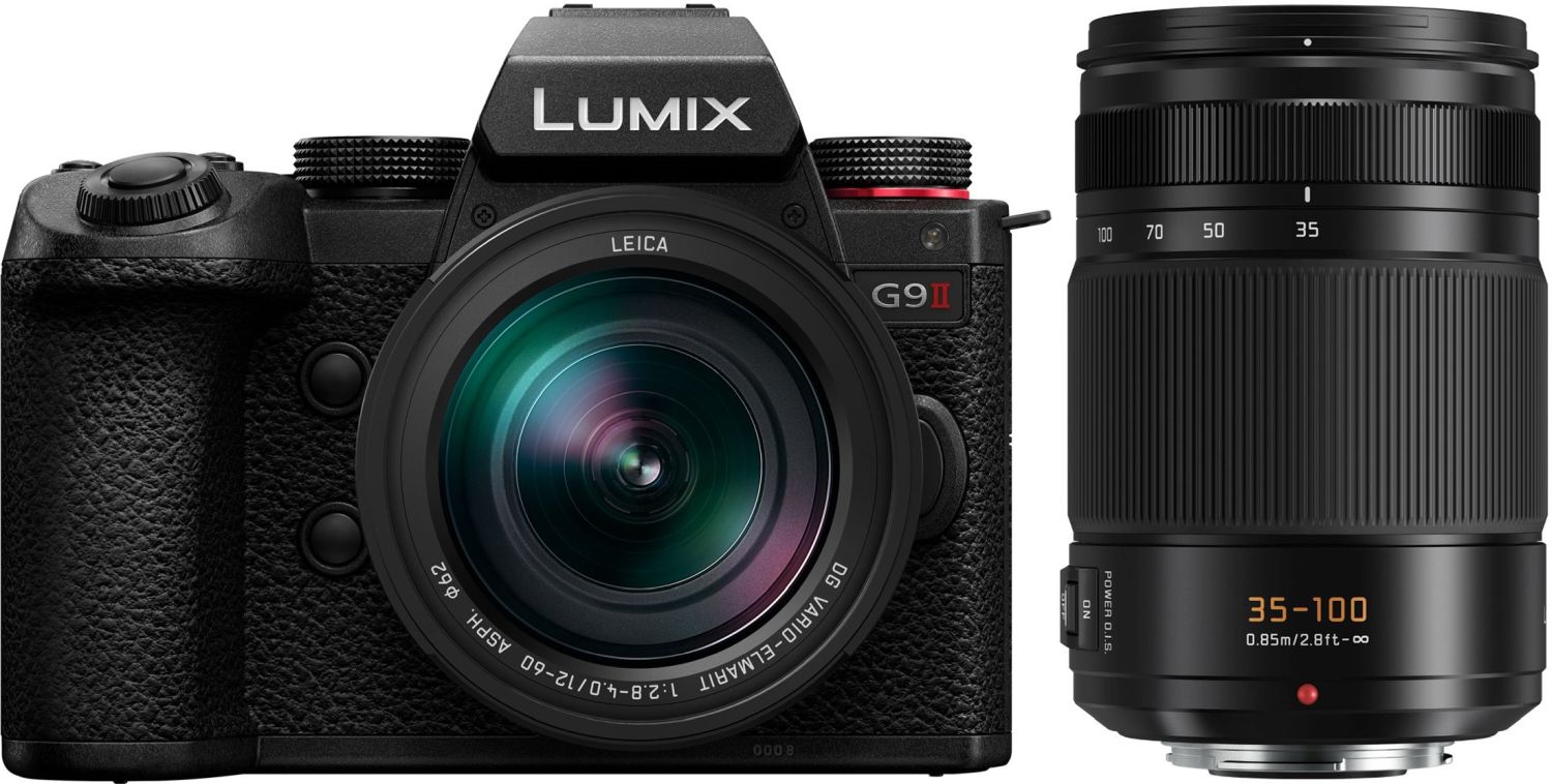 Panasonic Lumix G9 II + 12-60mm + 35-100mm f2.8