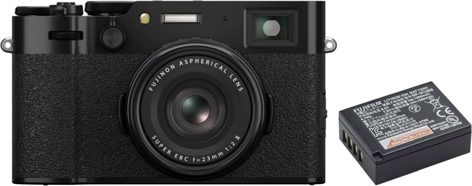 Fujifilm X100VI black + NP-126 battery