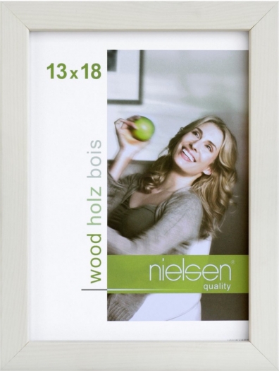 Nielsen Cadre en bois 6532002 Quadrum 13x18cm blanc