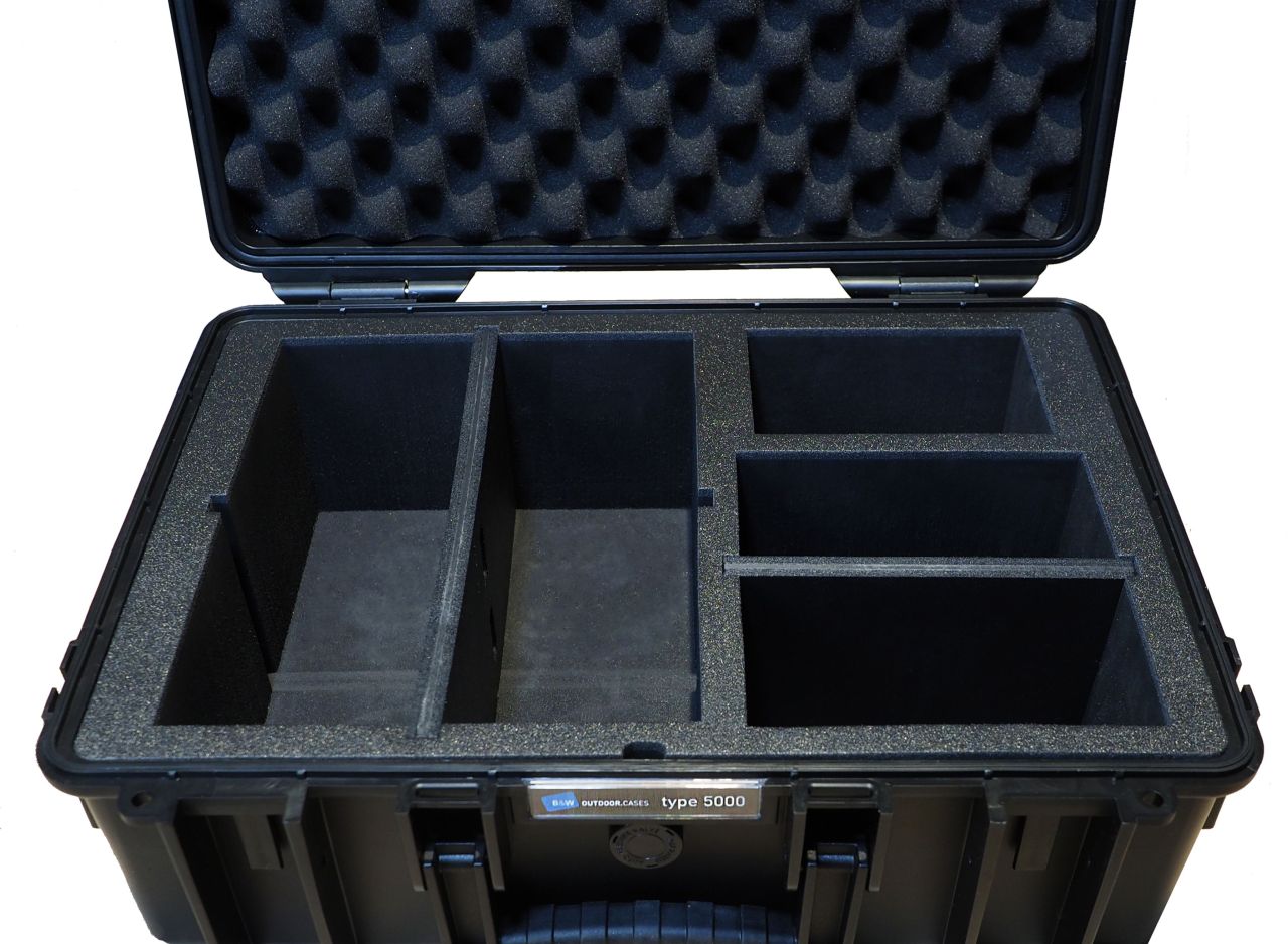 B&W Case Type 5000 black professional photo case - Foto Erhardt