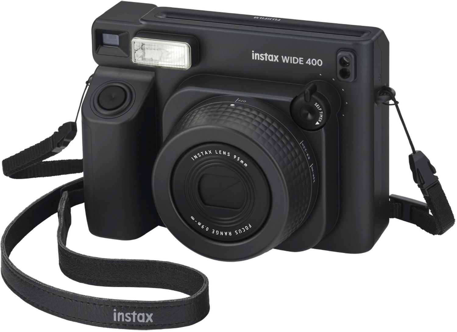 Fujifilm Instax WIDE 400 EX D Black, including DP Film - Foto Erhardt