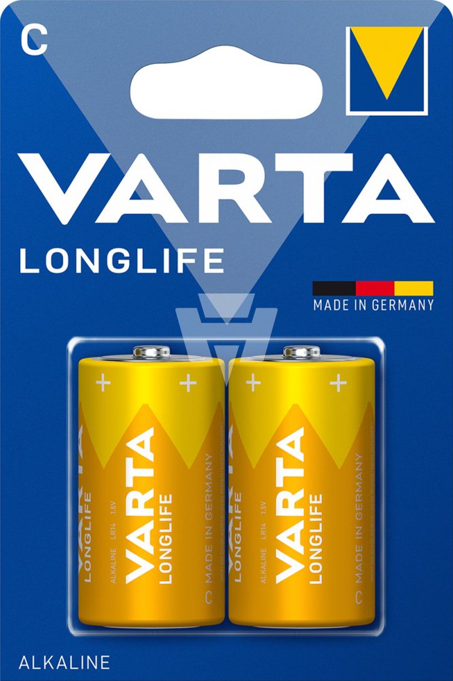 Varta 4114 Longlife Baby C 7600mAh 2er