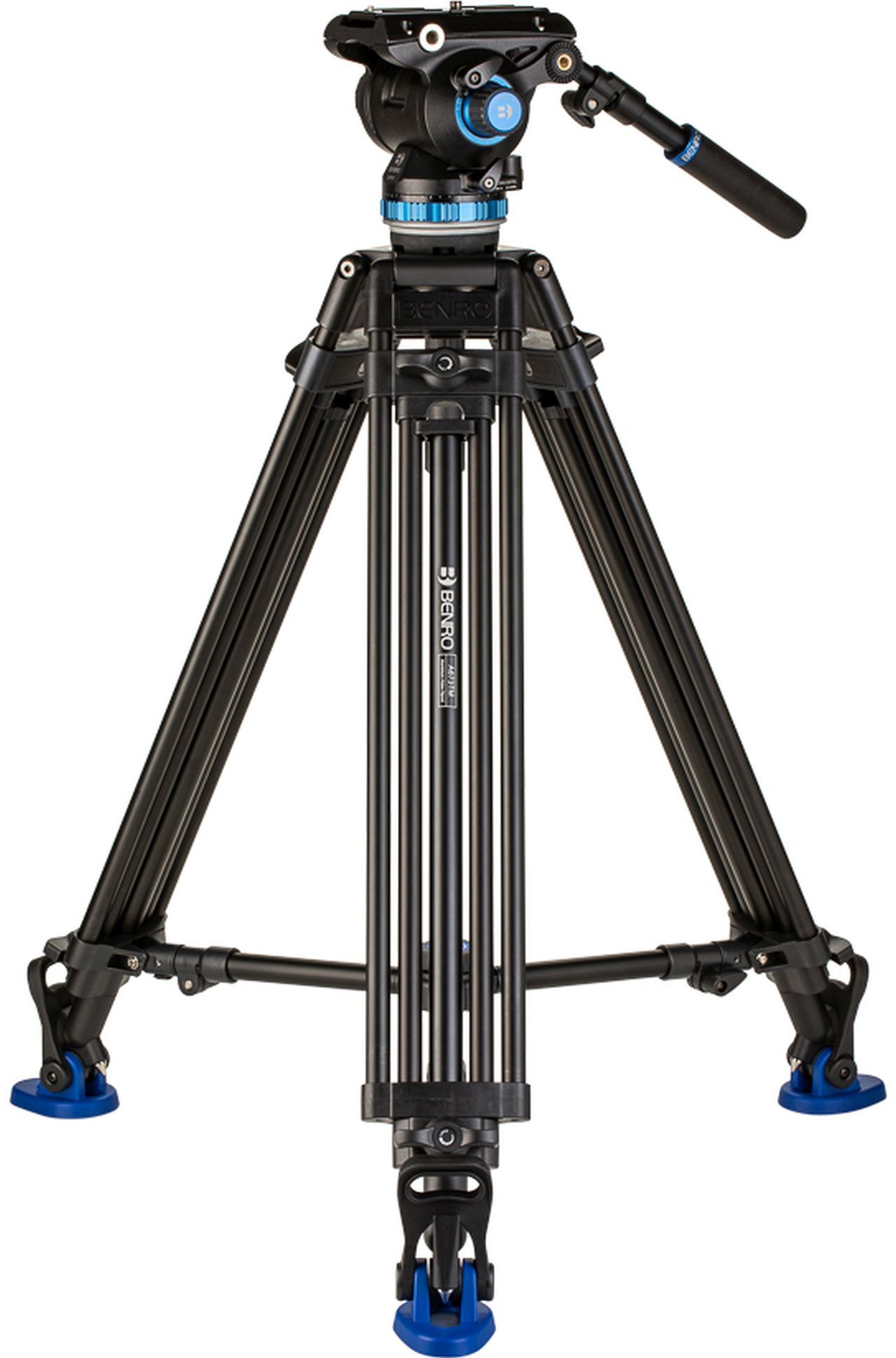 Benro Dual Tube Video Tripod Kit A673T Aluminum incl. Video Head S8Pro