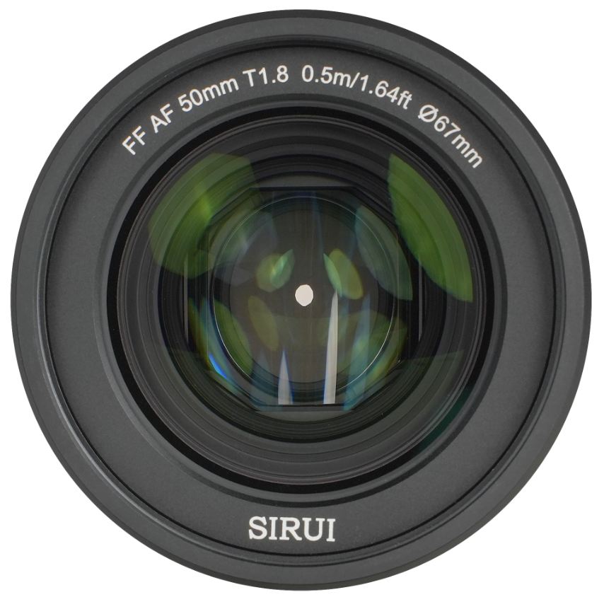 SIRUI Astra 50mm T1.8 1.33x Full Frame E Mount NF - Foto Erhardt