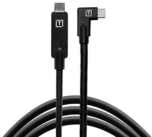 Tether Tools TetherPro USB-C auf USB-C Right Angle schwarz