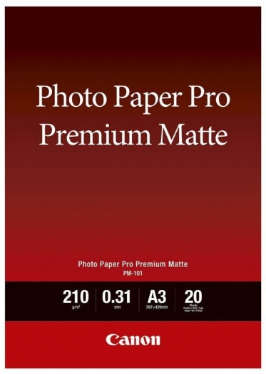 Canon PM-101 Pro Premium Matt Papier A3+ 20 Blatt