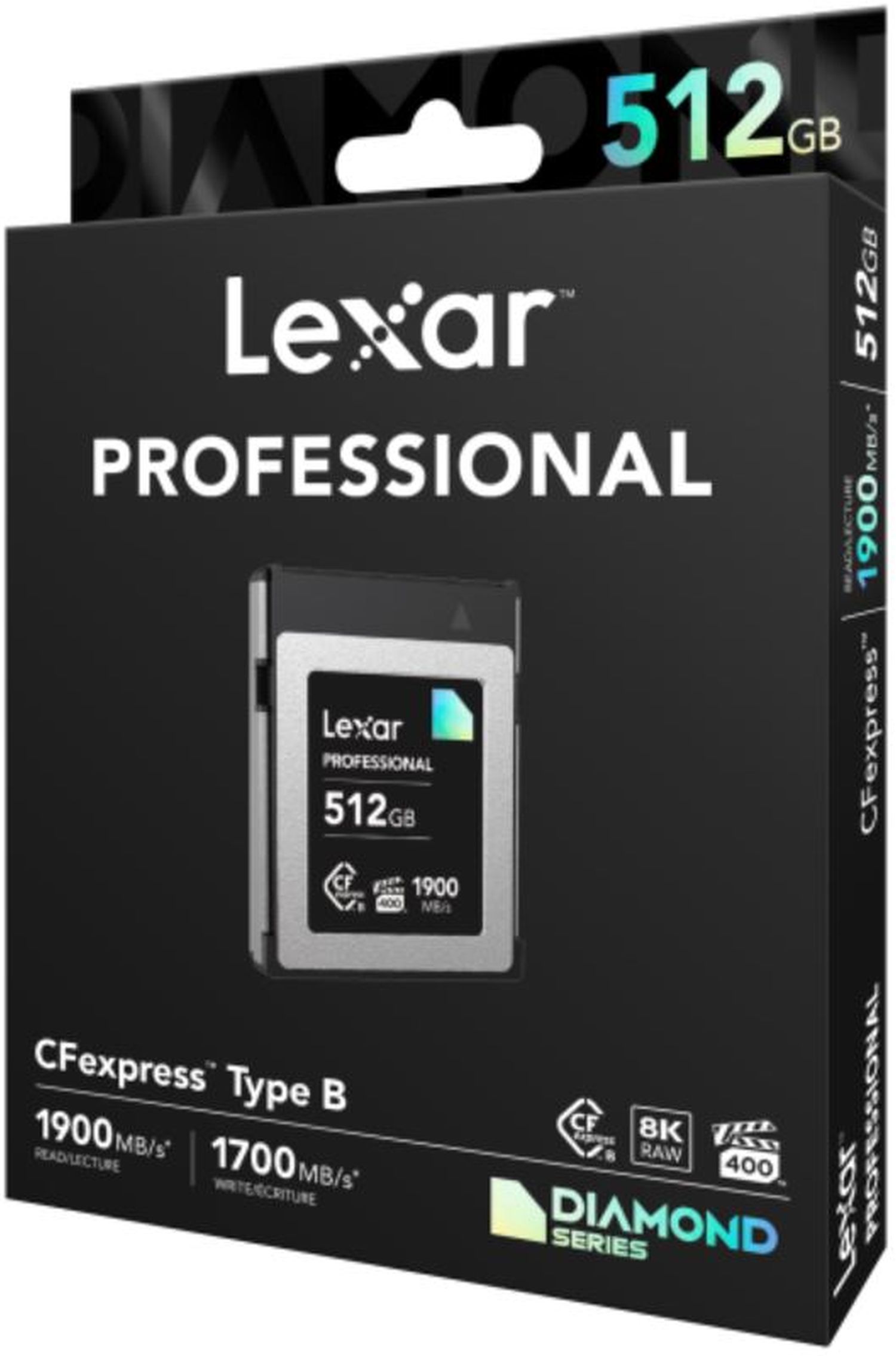 Lexar CFexpress Type-B Diamond 512GB 1900MB/S.