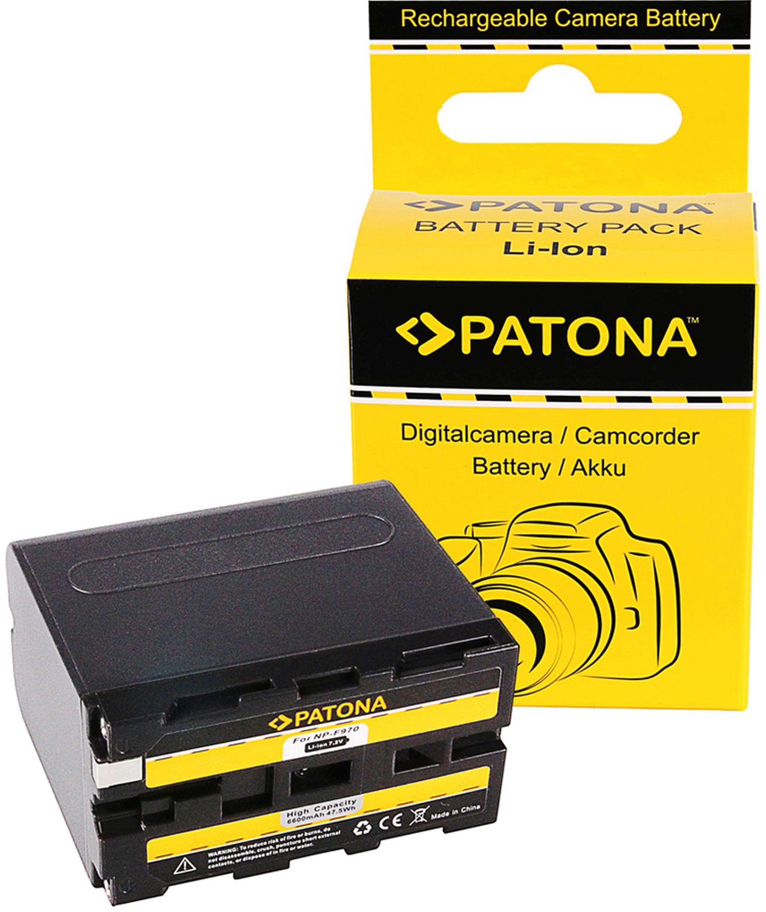 PATONA rechargeable battery Sony NP-F970