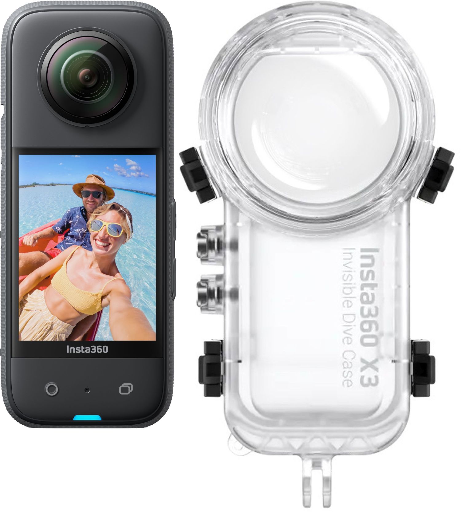 INSTA360 X3 + Dive Case