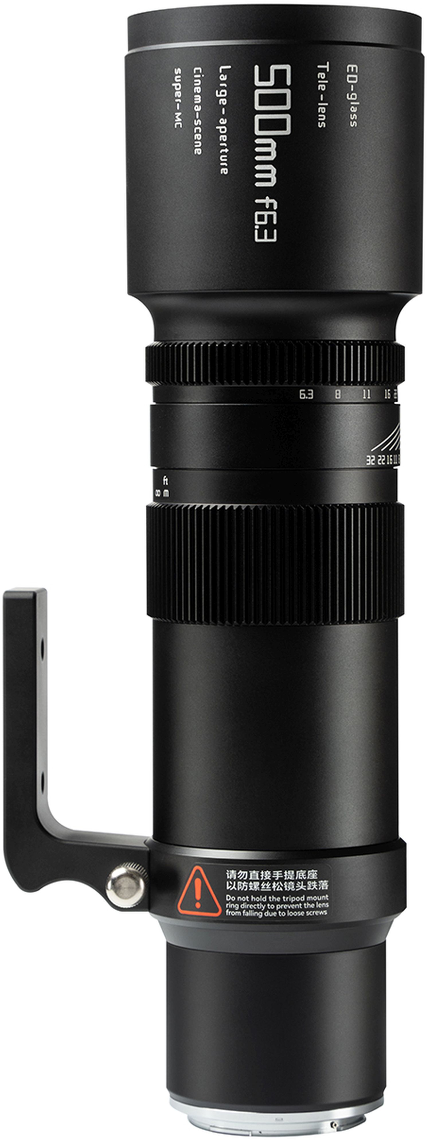 Technical Specs  TTArtisan 500mm f6.3 tele for Sony E