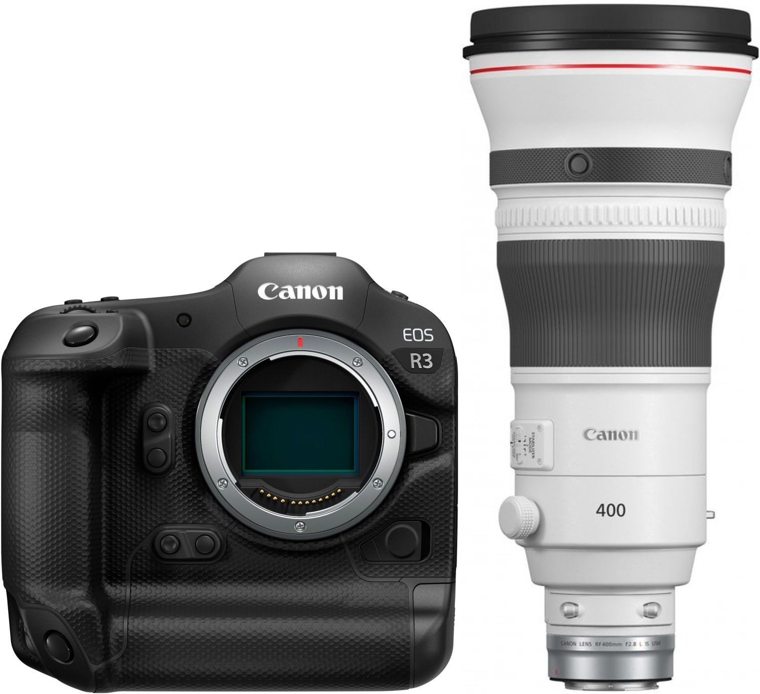 Technische Daten  Canon EOS R3 + RF 400mm f2,8 L IS USM