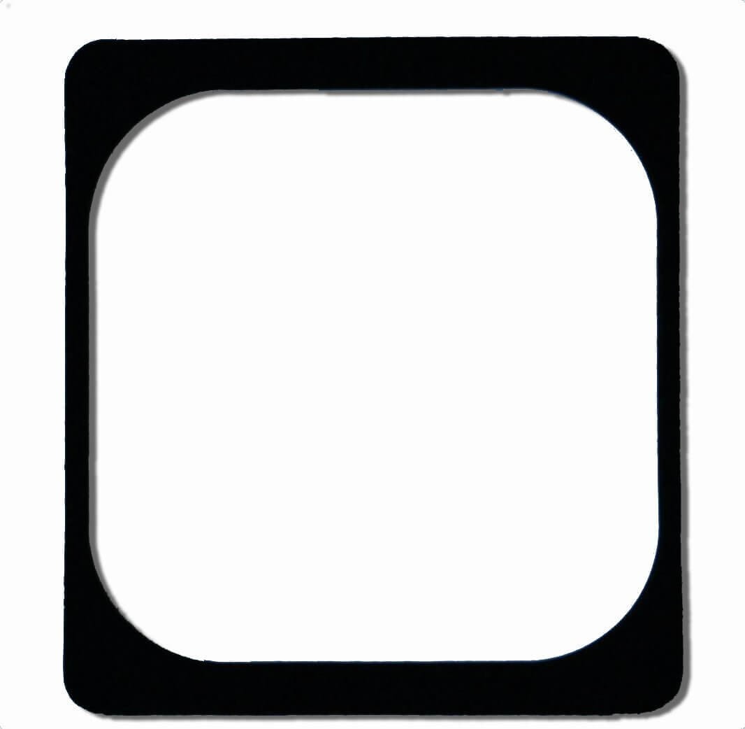 Nisi Graufilter Moosgummi Dichtung 75mm