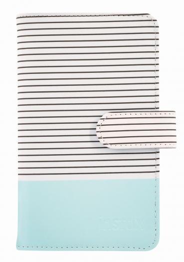 Fujifilm Instax Mini 9 Striped Photo Album eisblau