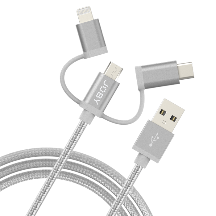 Joby ChargeSync Cable 3in1 GR