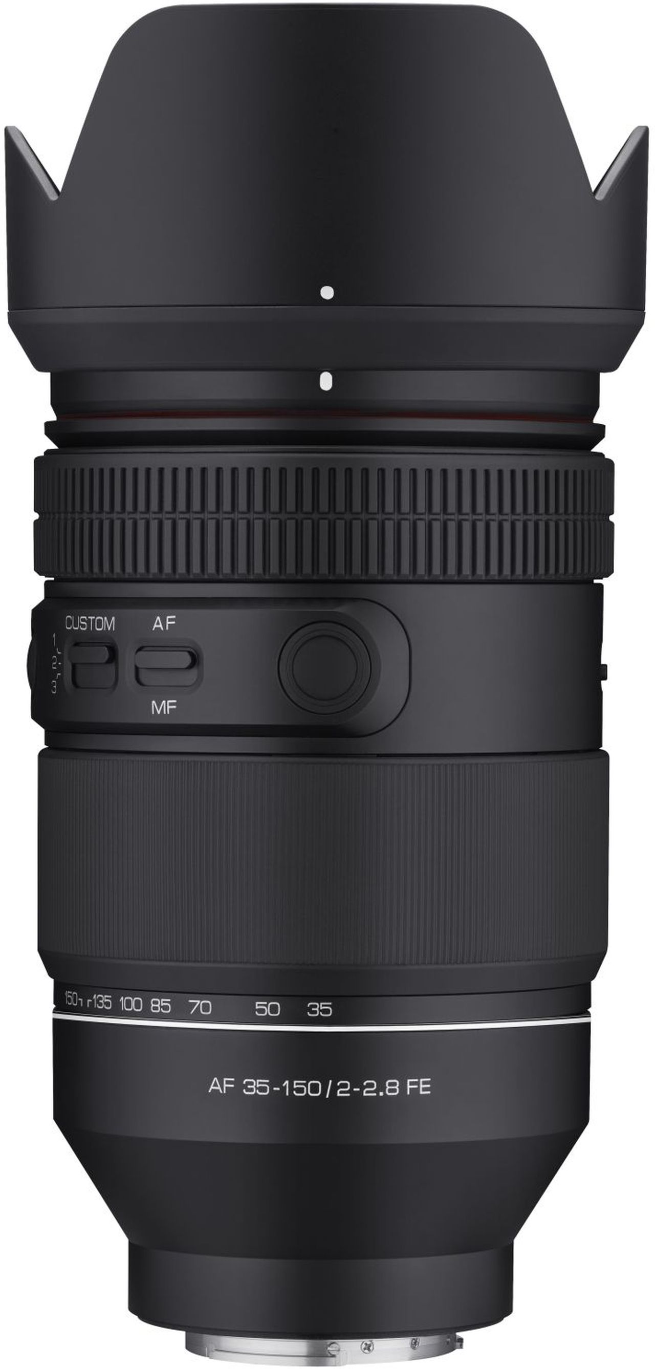 Samyang AF 35-150mm f2-2.8 Sony E + lens station