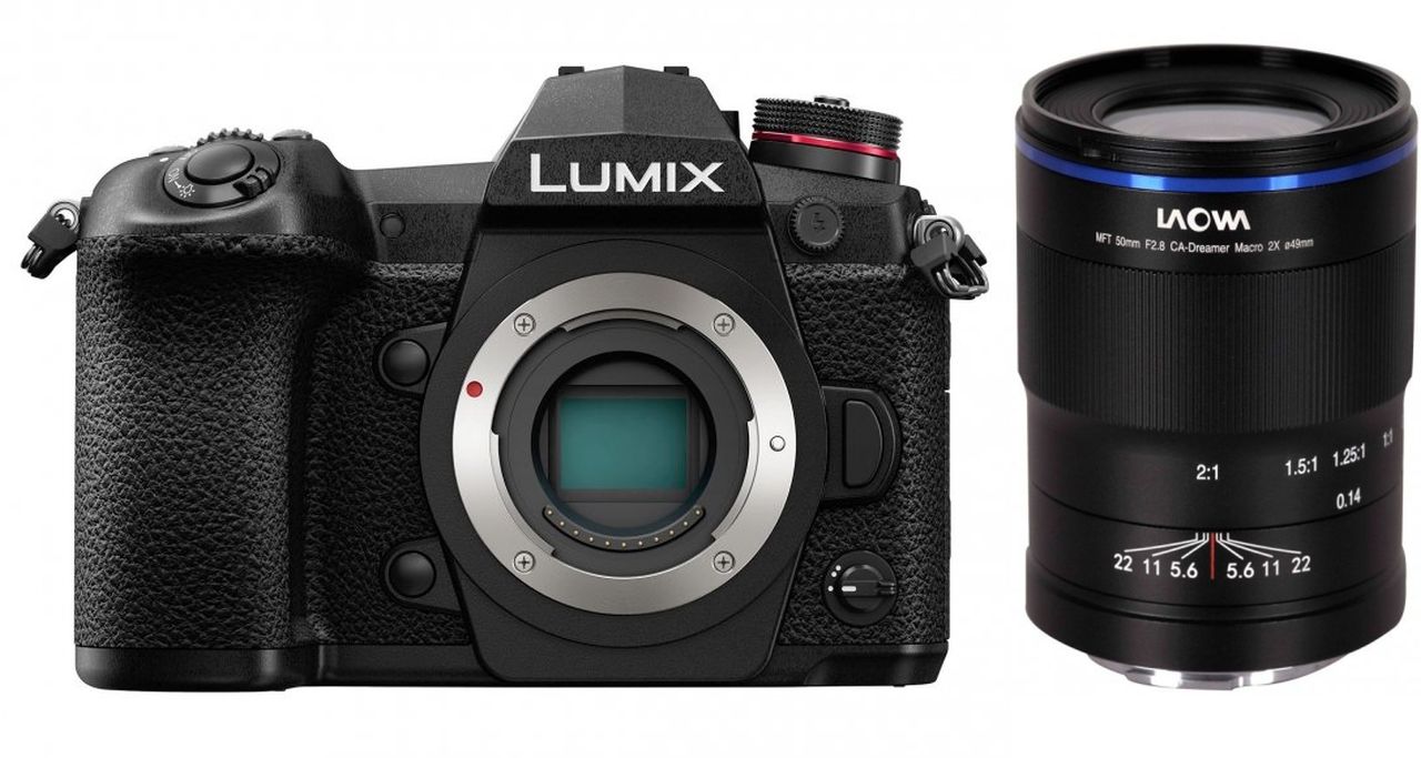 Panasonic Lumix DC-G9 body +LAOWA 50mm f2.8 2X