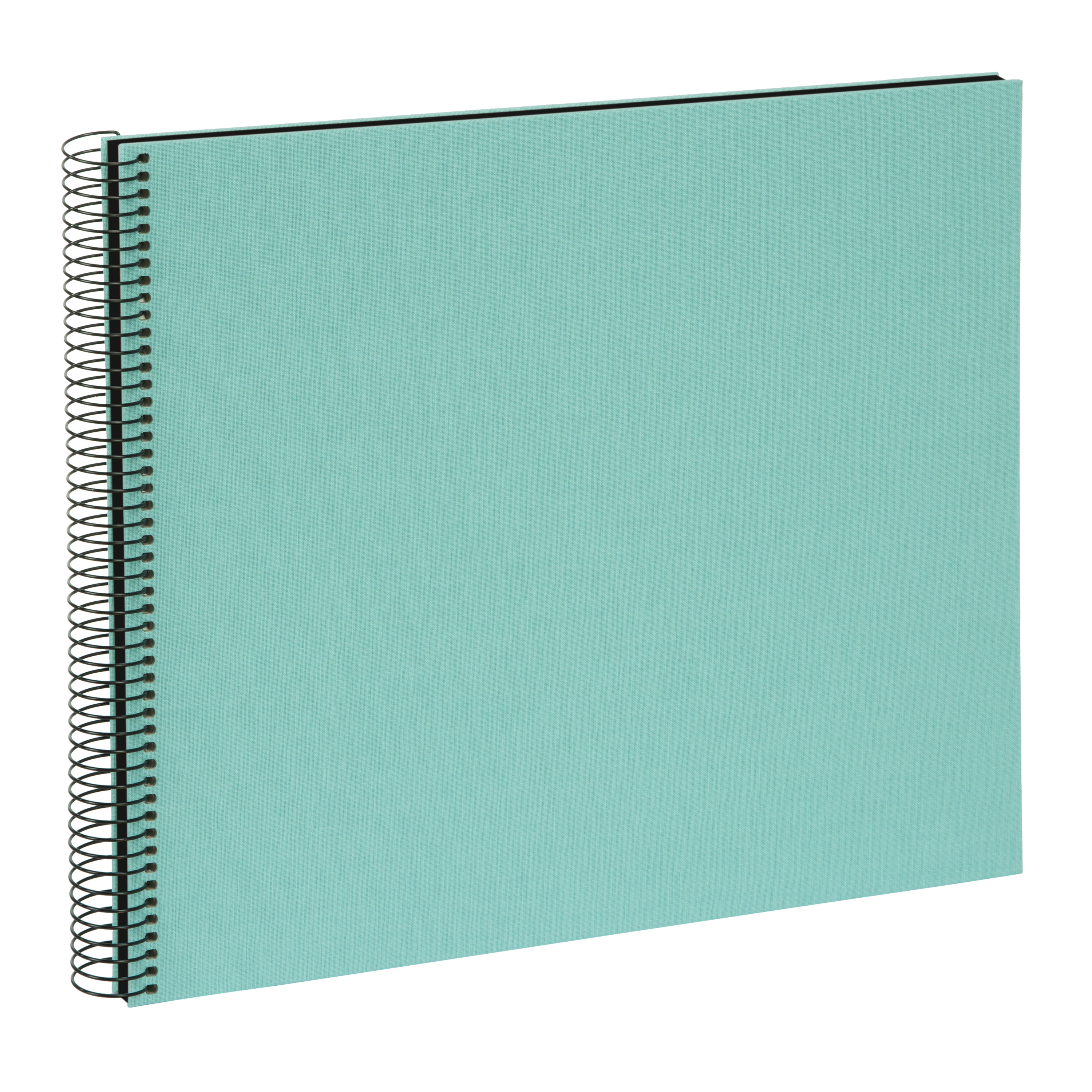 Goldbuch Spiralalbum 25507 Bella Vista aqua 35x30cm schwarze Seiten