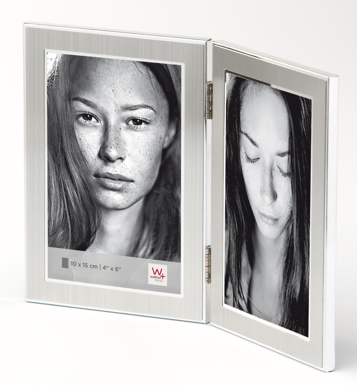 Walther PJ215S Jazz portrait frame 2x10x15cm silver