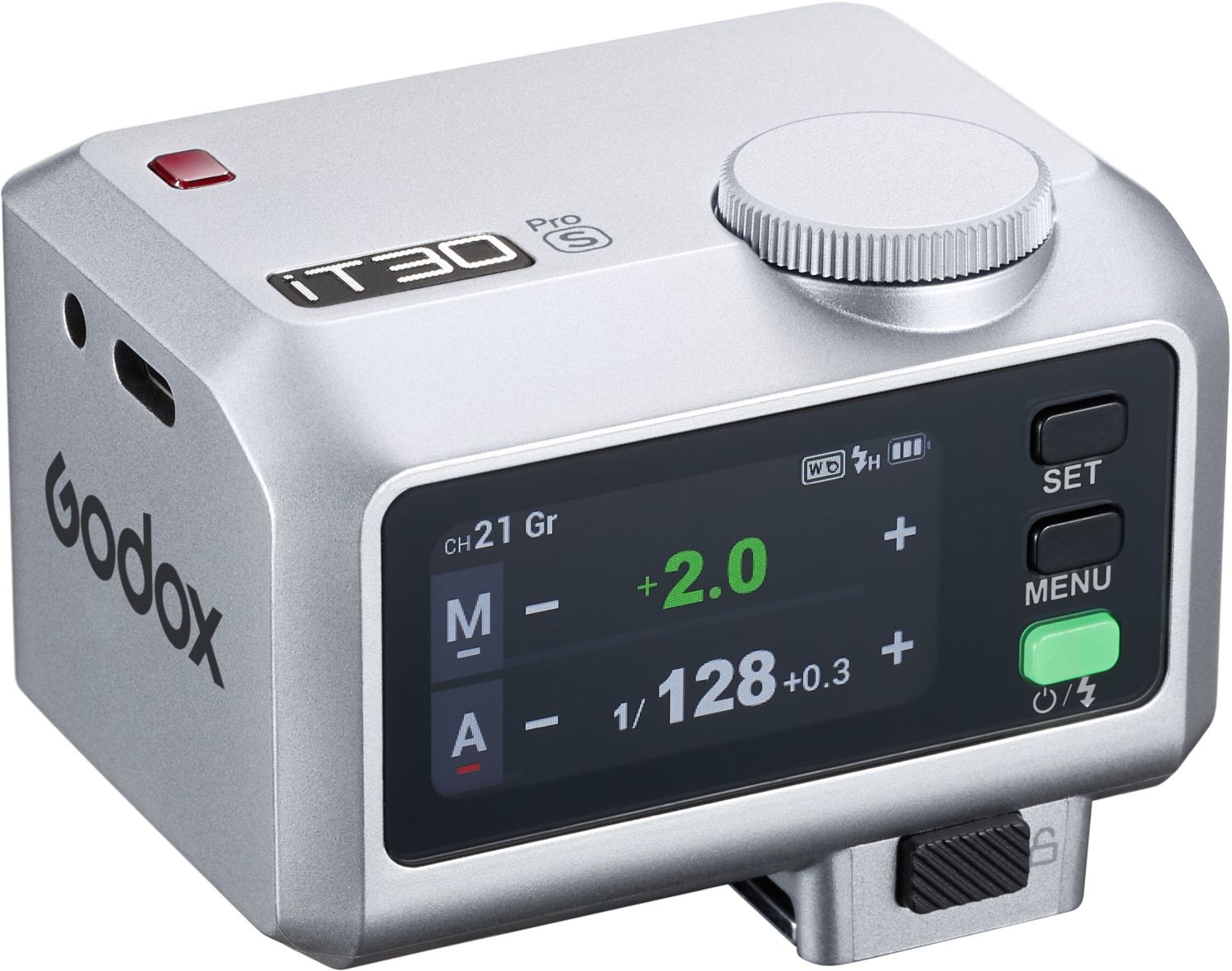 Godox iT30Pro S TTL Mini Flash for Sony silver - Foto Erhardt