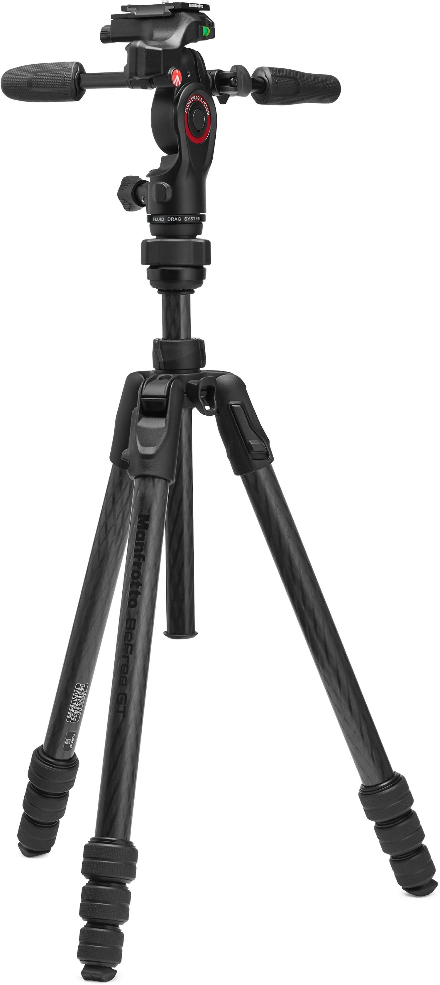 Technical Specs  Manfrotto Befree GT PRO 3-way carbon tripod