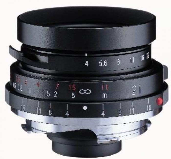 Technische Daten  Voigtländer Color Skopar 21mm 1:4 Pancake II