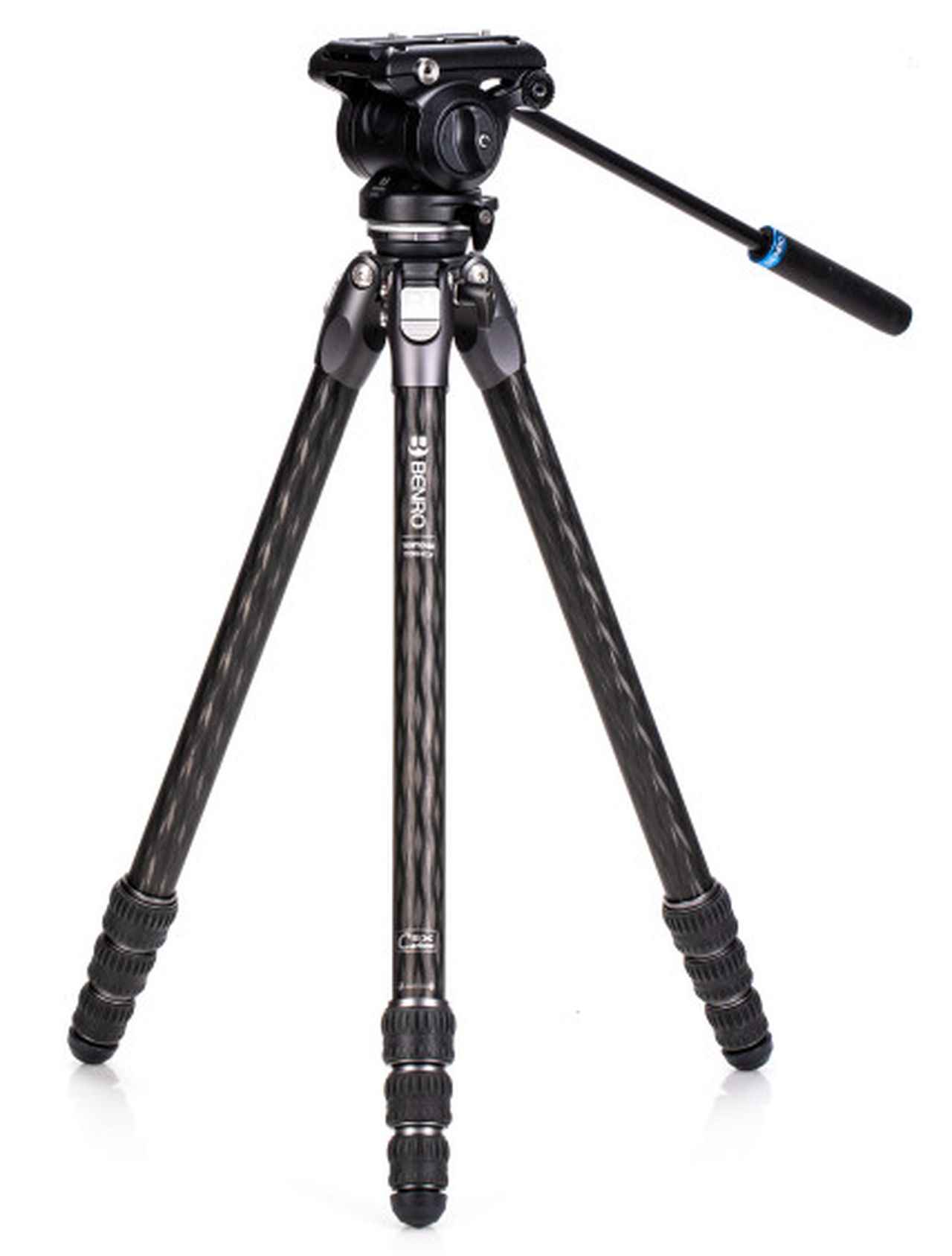 Benro Tripod Tortoise 24CLV + S4PRO Video Kit Carbon (TTOR24CLVS4PRO)