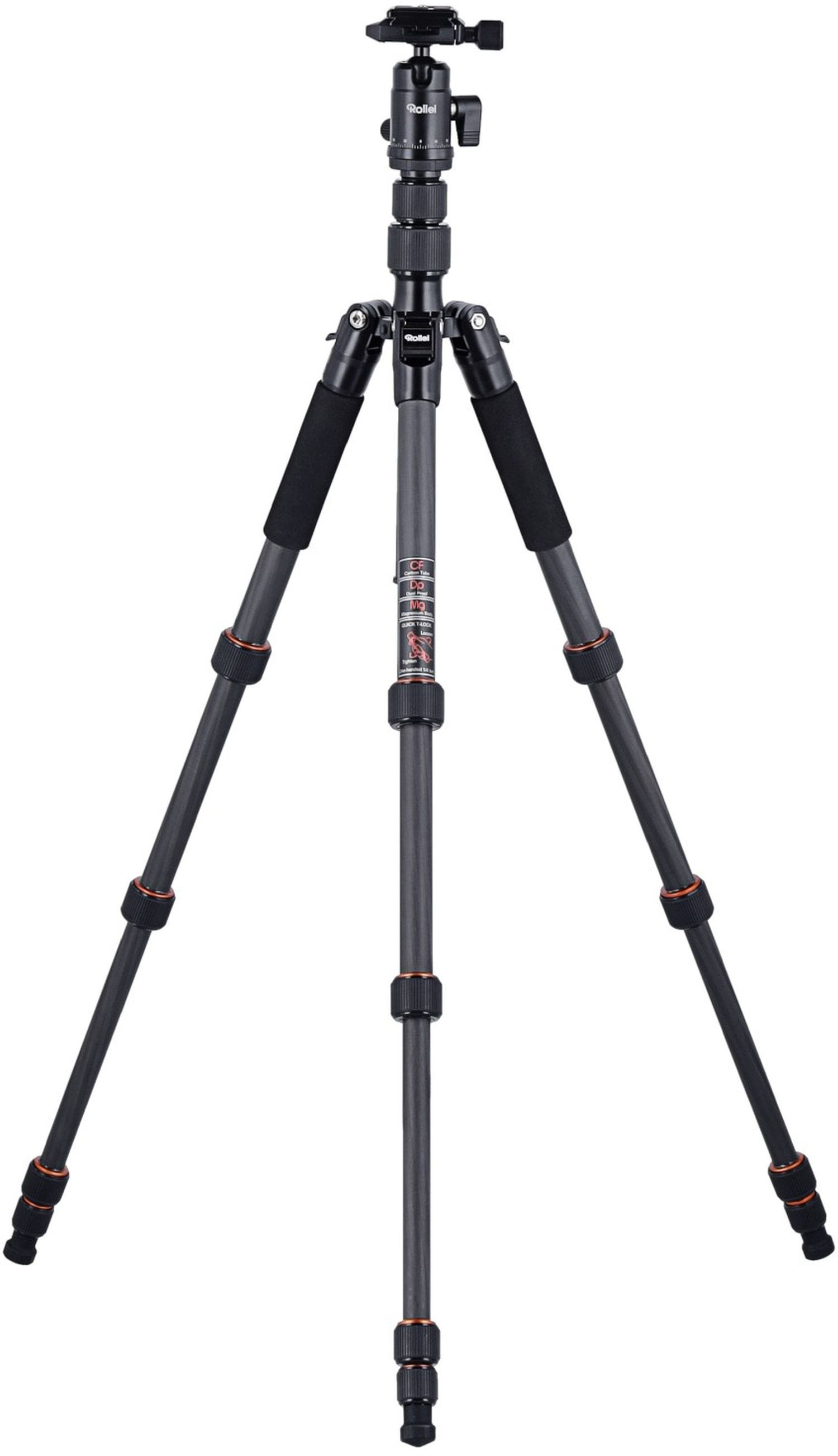 Trépied Vidéo En Fibre De Carbone SmallRig - Hauteur Max 158 Cm, Pliable, Poids 1.38 Kg, Charge 3 Kg, Idéal Pour Voyage Trepied Video