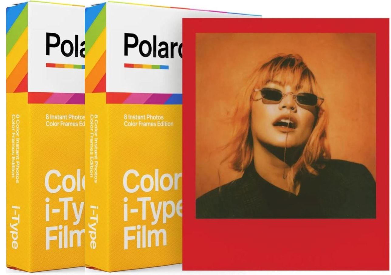 Polaroid i-Type Color Film Color Frames Pack of Foto Erhardt
