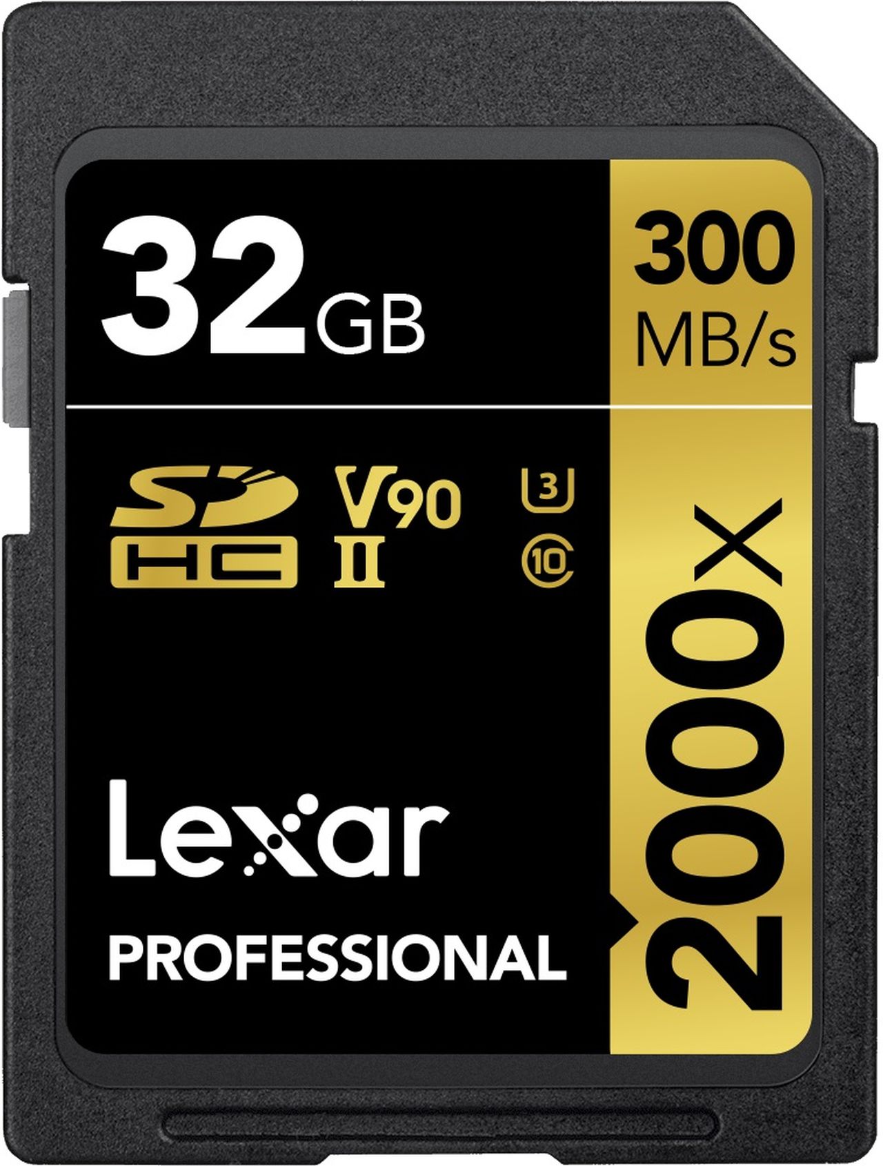 Lexar Professional SDHC 32GB 2000x UHS-II V90