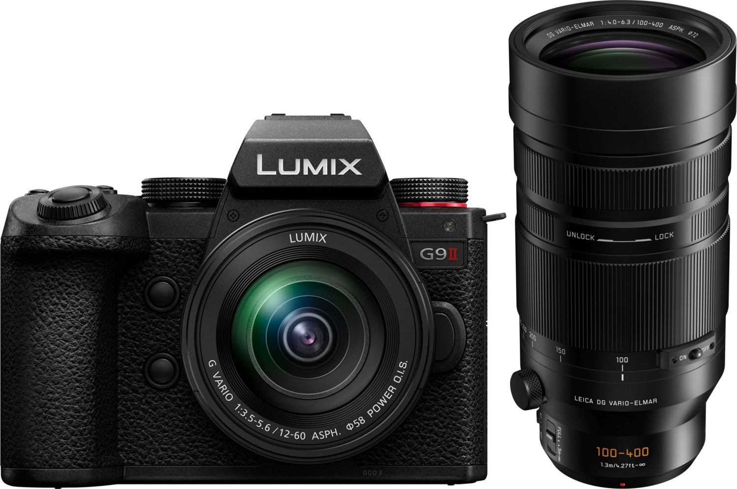 Panasonic Lumix G9 II + 12-60mm f3.5-5.6 + Leica DG 100-400mm f4.0-6.3