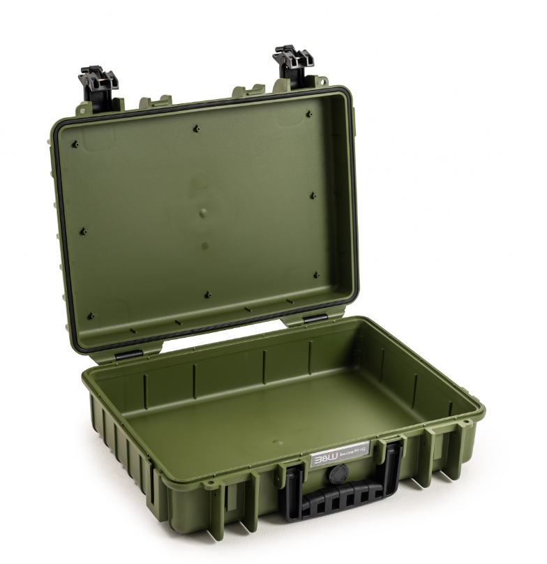 B&W Case Type 5040 Brown Green - Foto Erhardt