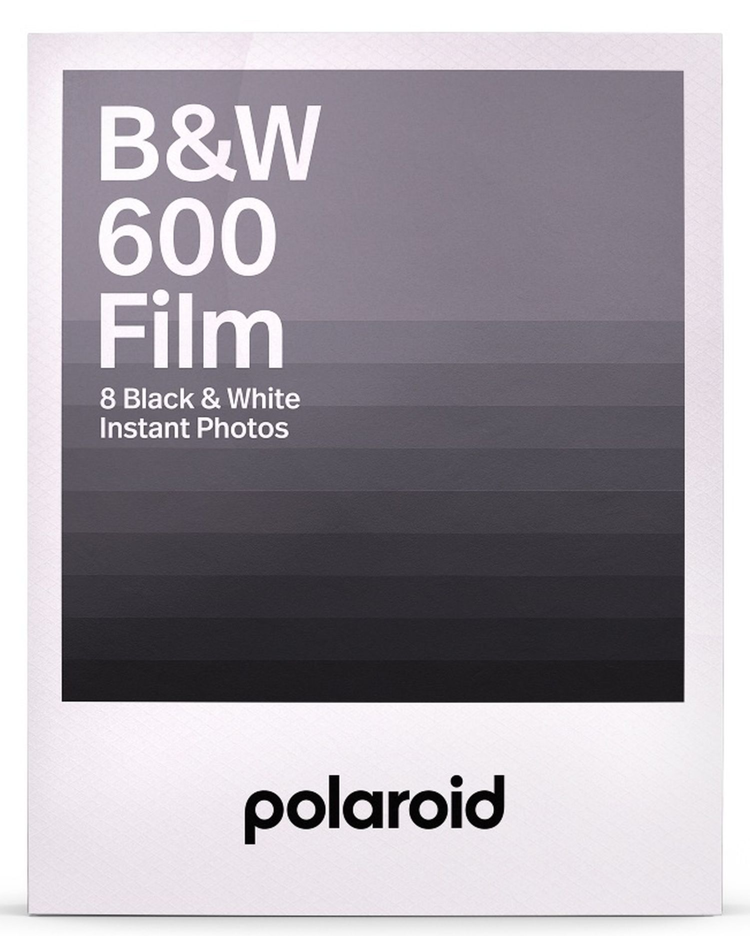 Polaroid 600 B&W film 8x