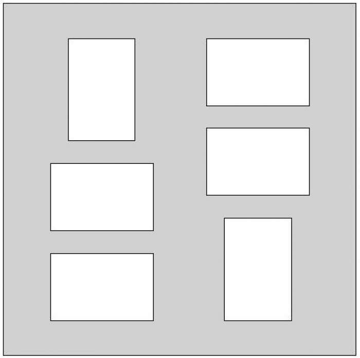 Nielsen Passepartout 583735 40x50 6x10x15