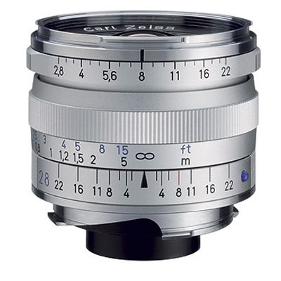 ZEISS Biogon 28mm f2.8 Leica M mount silver