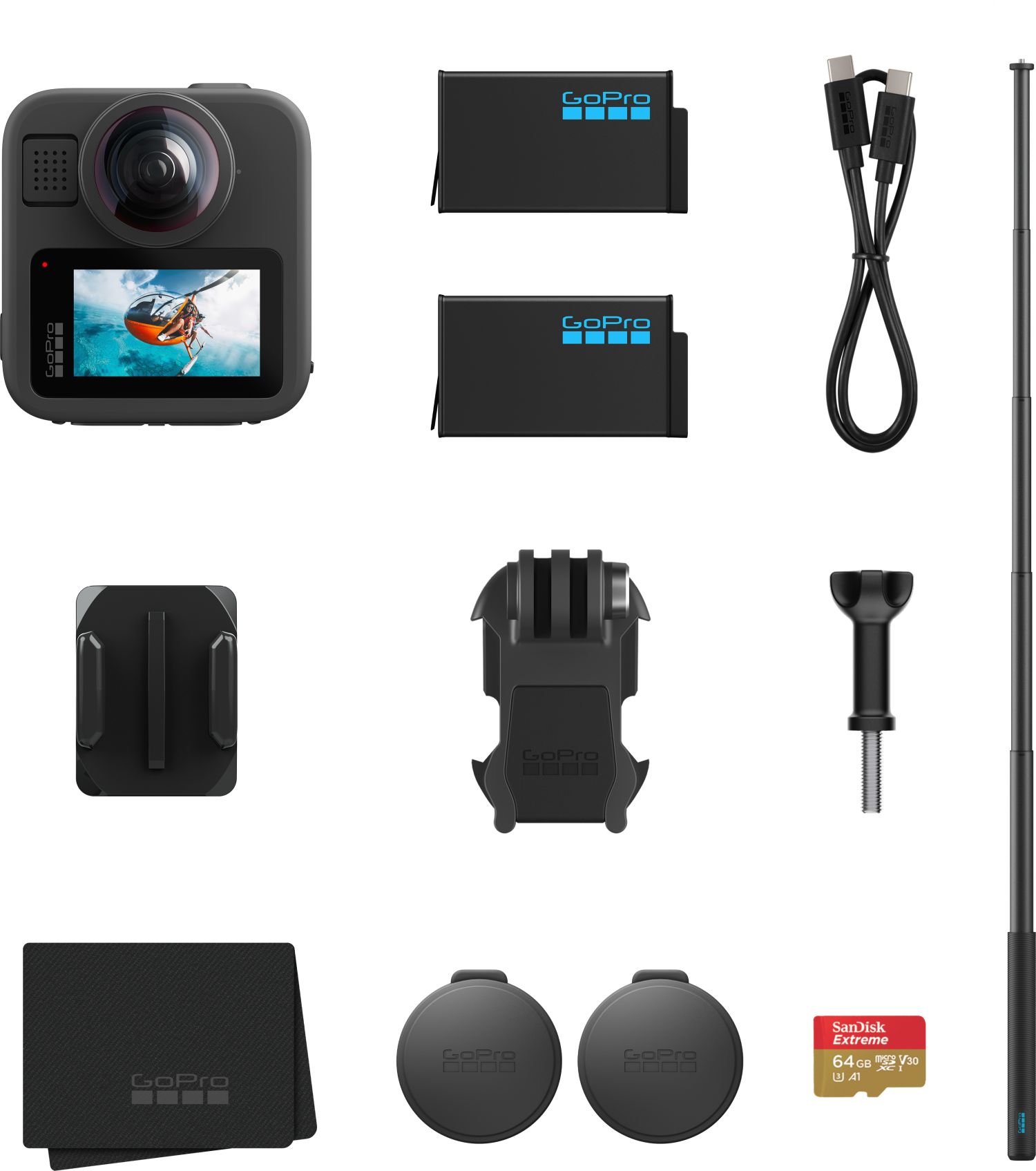 GoPro MAX2 Accessory Hard Bundle - Foto Erhardt GoPro MAX2 Accessory Hard Bundle - Foto Erhardt