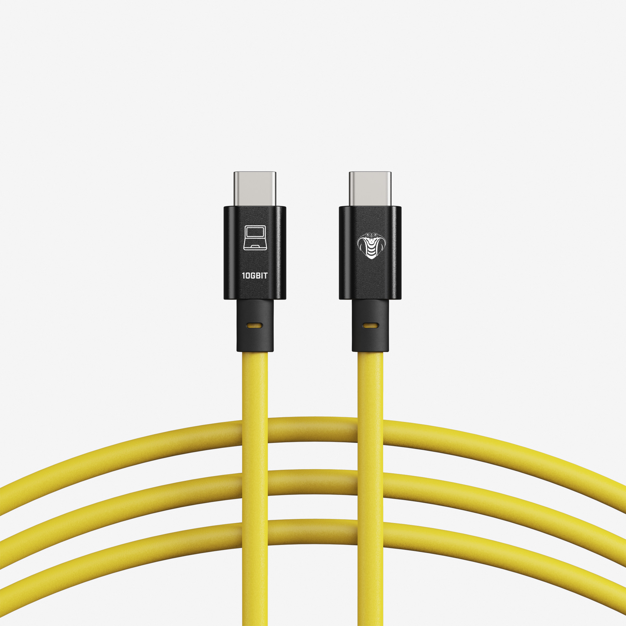 CobraTether USB-C to USB-C 10 Gbit/s 10m yellow