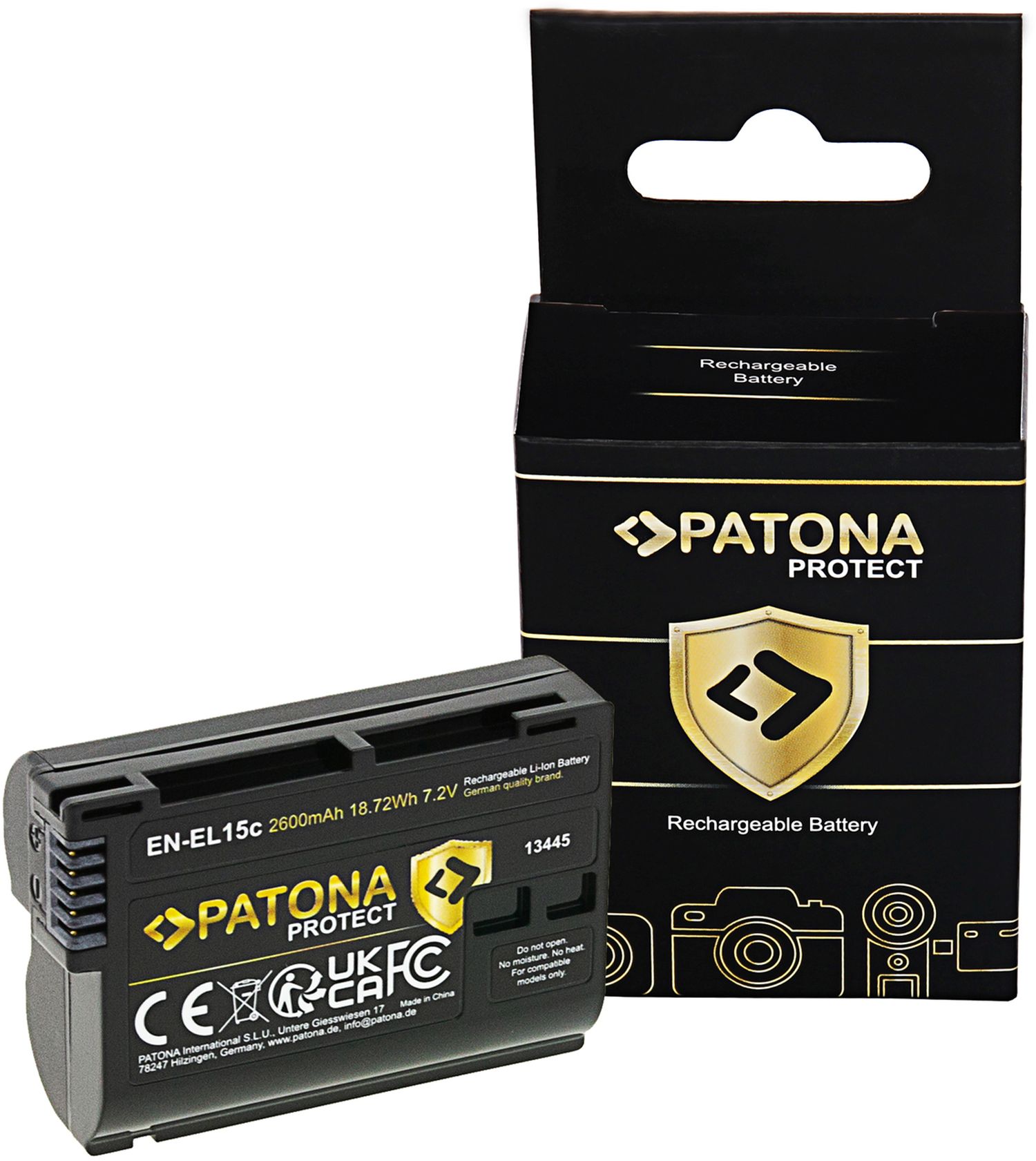 PATONA PROTECT battery Nikon EN-EL15C