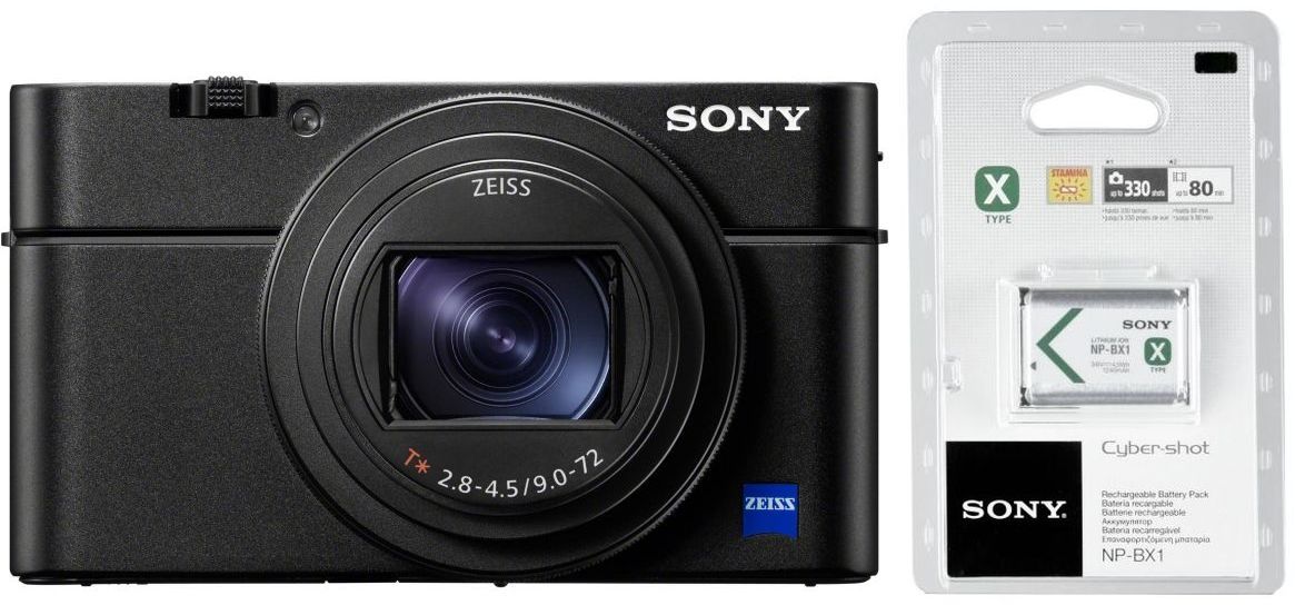 Sony DSC-RX100 Mark VII + Sony Batterie BX1