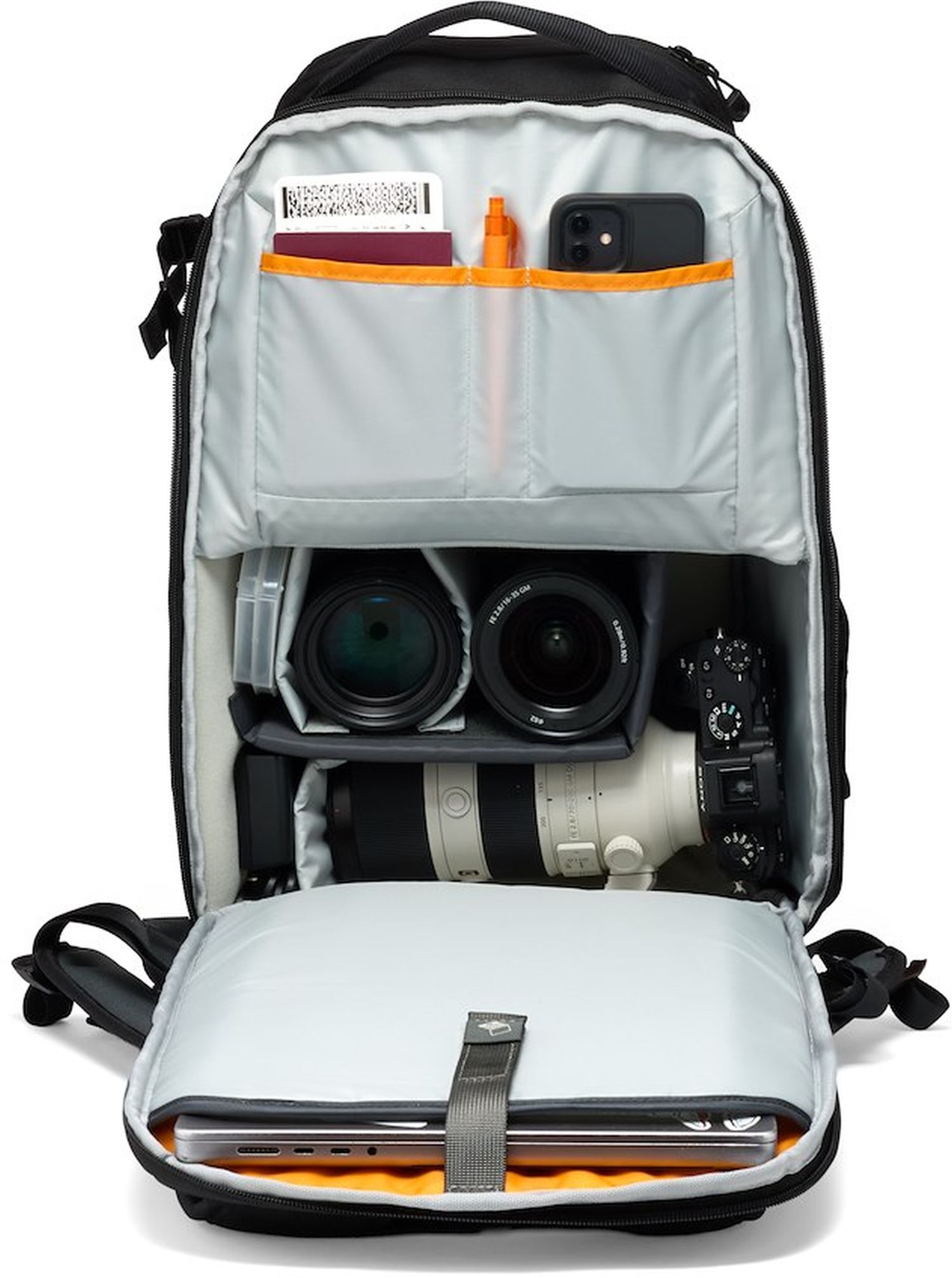 BLOODO CREW packT passion血圧 ホワイト 白 Mサイズ Lowepro Fastpack BP 250 AW IV - Foto Erhardt