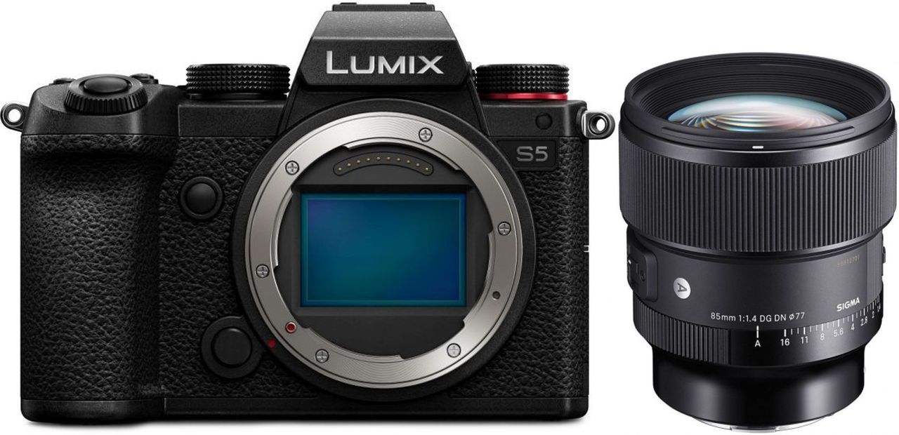 Panasonic Lumix DC-S5 + Sigma 85mm f1,4 DG DN (A) L-Mount