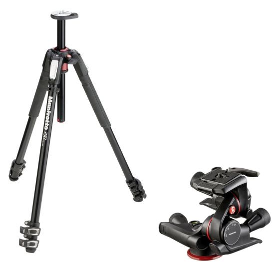 Manfrotto MT190XPRO3 + MHXPRO-3WG