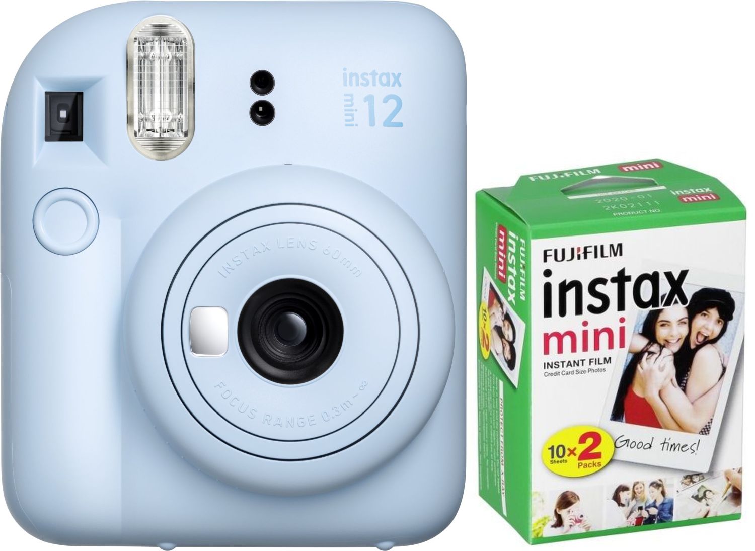 Fujifilm Instax Mini 12 pastel blue + Mini Film DP