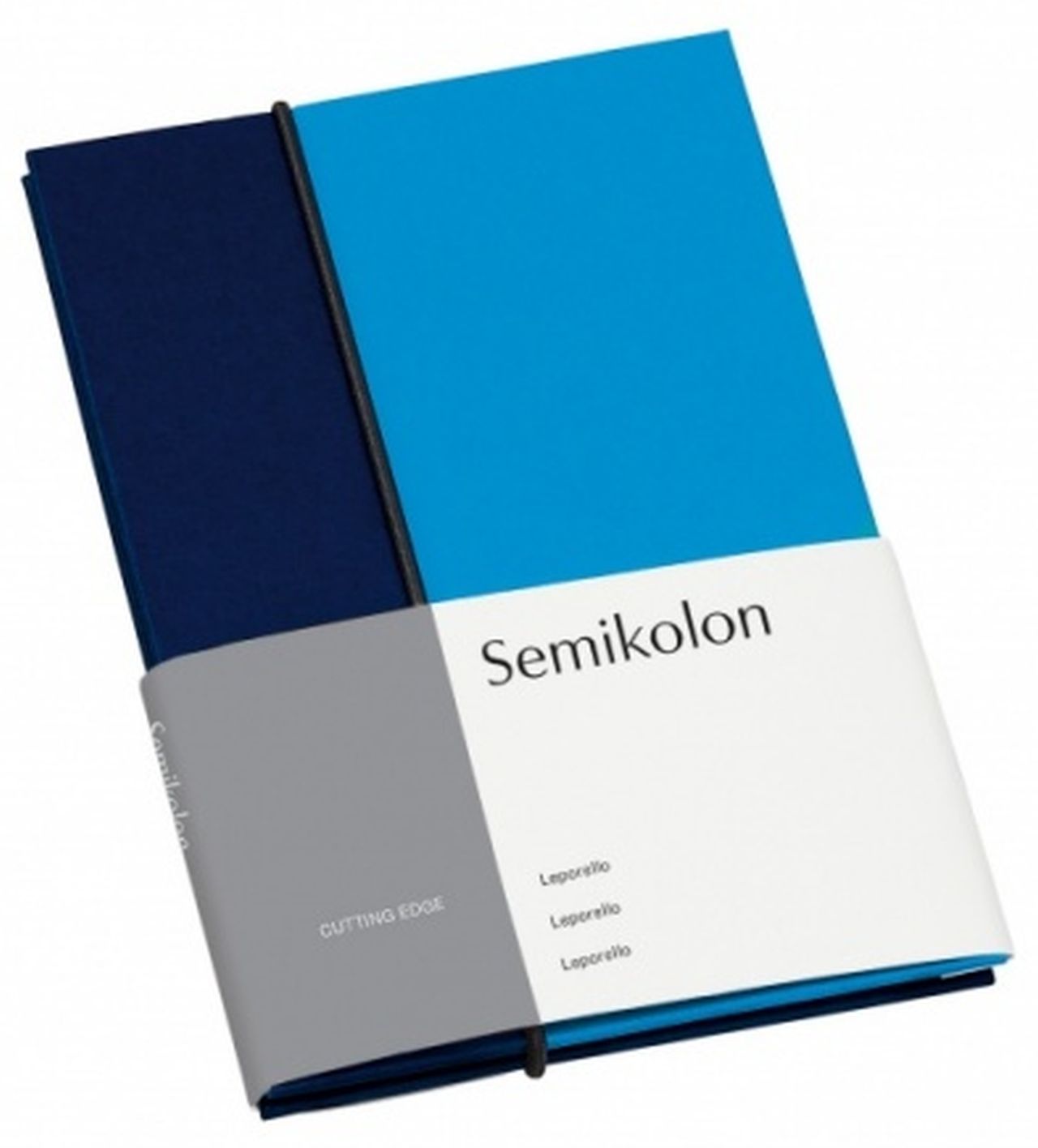 Semikolon Leporello 364855 marine aqua