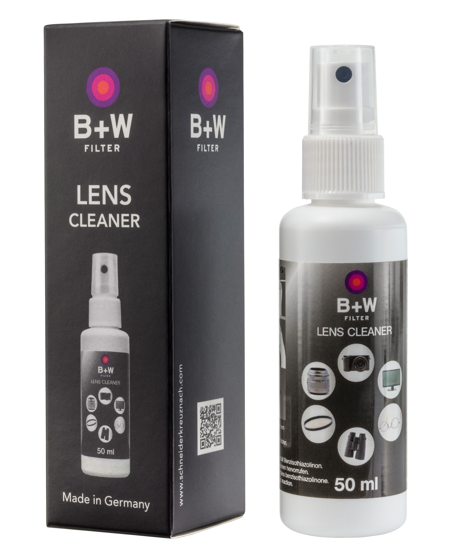 B+W Lens Cleaner, spray à pompe 50 ml