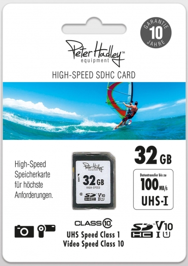 Peter Hadley 32 GB SDHC HighSpeed Class10 UHS-I