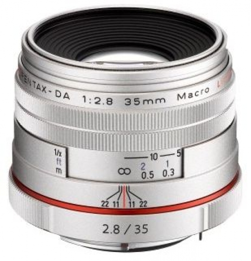 Pentax DA 35mm f2,8 Makro HD Limited Edition silber