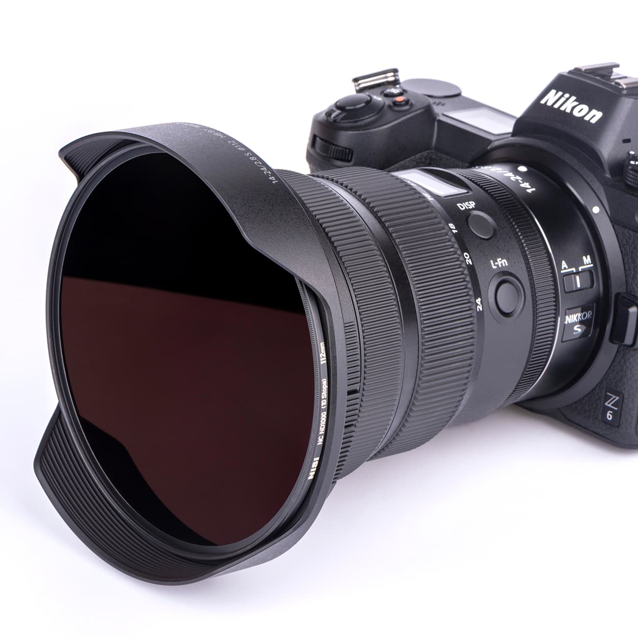 Nisi Graufilter 112mm Nikon Z 14-24 2,8 ND1000