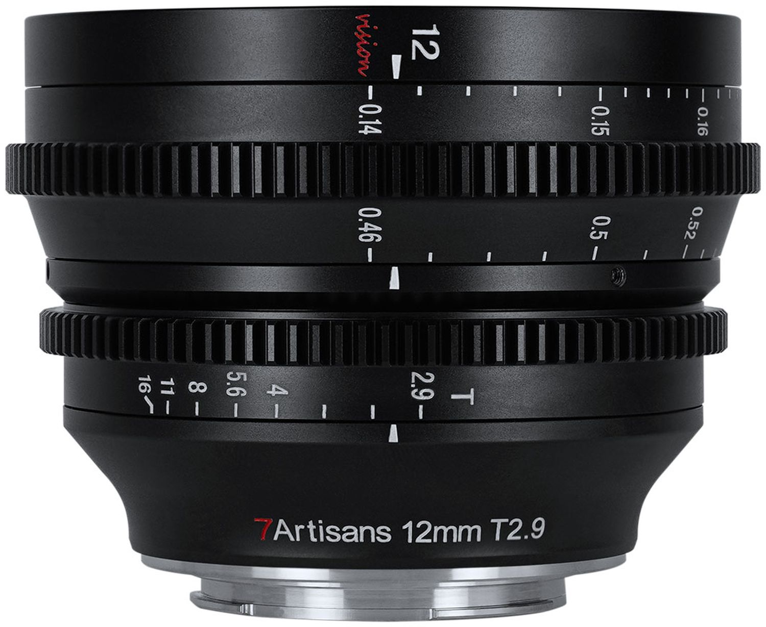 Technical Specs  7Artisans 12mm T2.9 L mount